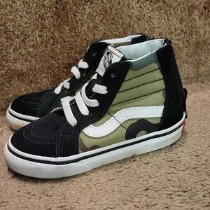 Toddler Boys High Top Vans